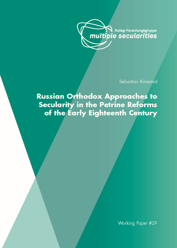 #29: Russian Orthodox Approaches to Secularity in the Petrine Reforms of the Early Eighteenth Century
