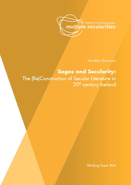 #24: Sagas and Secularity: The (Re)Construction of Secular Literature in 20th-century Iceland